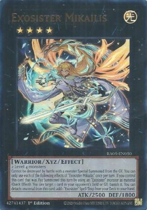 Exosister Mikailis (Ultra Rare) - RA05-EN050: Rarity Collection 5