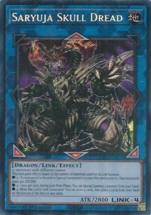 Saryuja Skull Dread (Secret Rare) - RA05-EN053: Rarity Collection 5