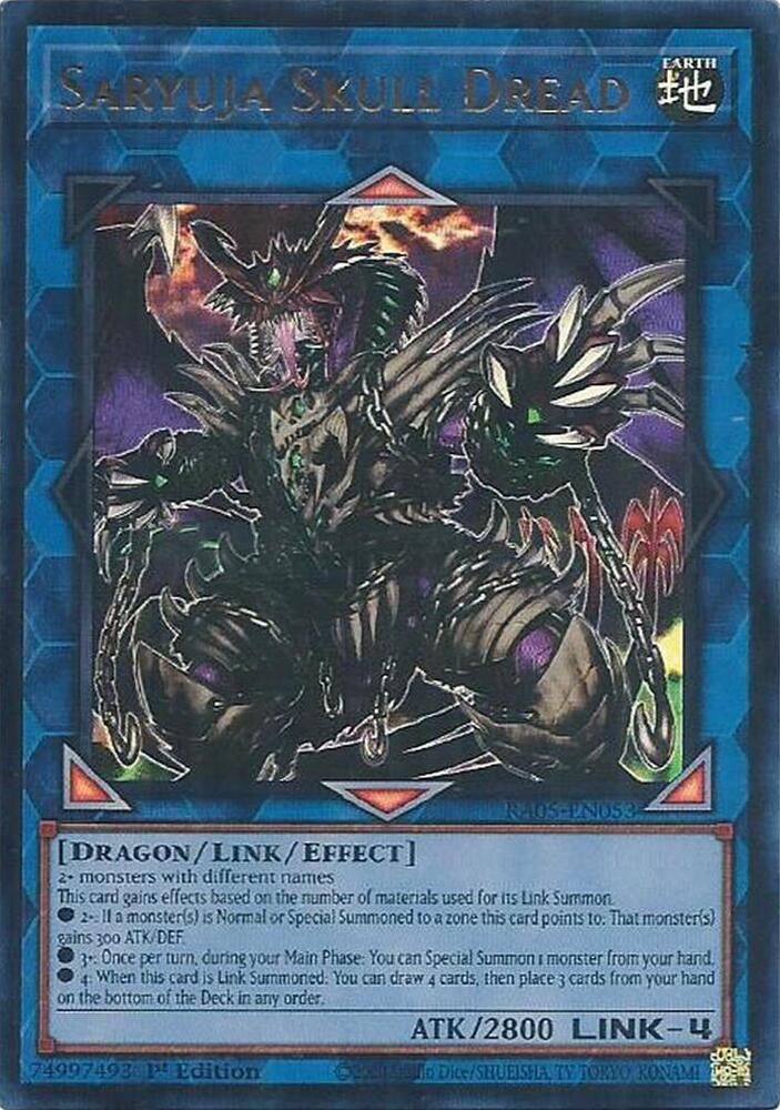 Saryuja Skull Dread (Ultra Rare) - RA05-EN053: Rarity Collection 5