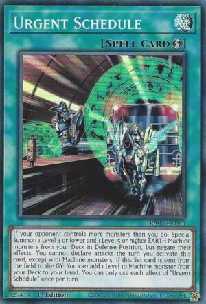 Urgent Schedule - RA05-EN064: Rarity Collection 5