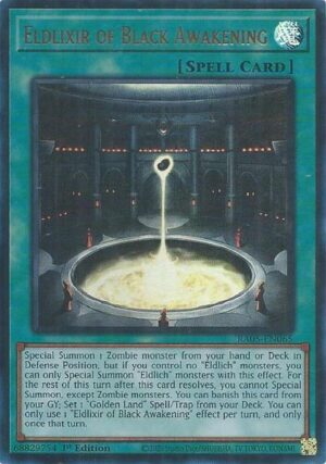 Eldlixir of Black Awakening (Ultra Rare) - RA05-EN065: Rarity Collection 5