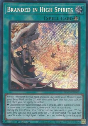 Branded in High Spirits (Secret Rare) - RA05-EN067: Rarity Collection 5