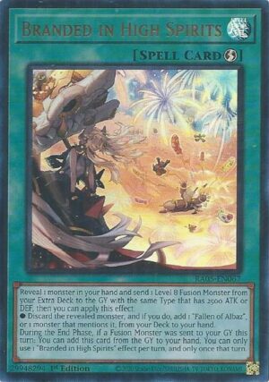 Branded in High Spirits (Ultra Rare) - RA05-EN067: Rarity Collection 5