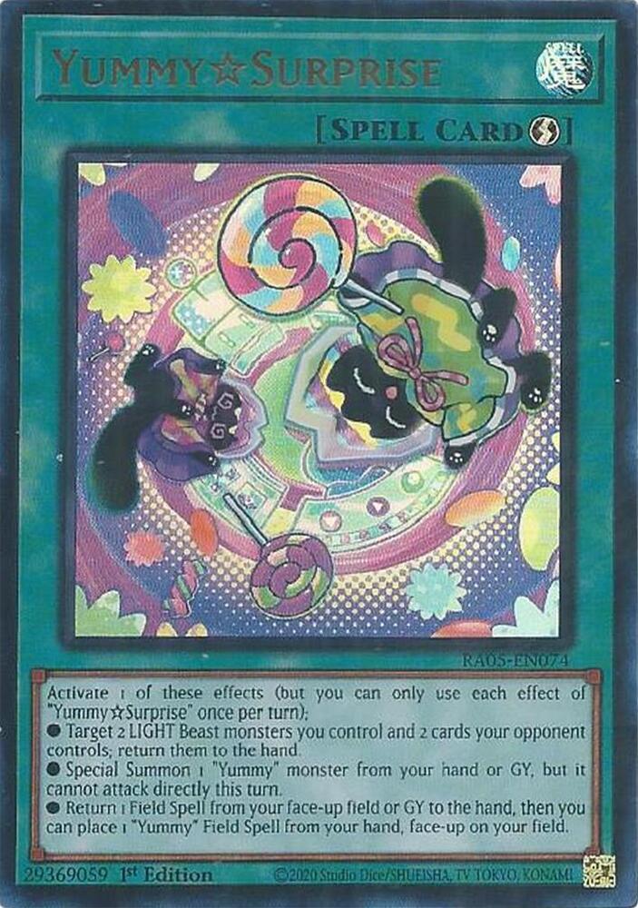 YummySurprise (Ultra Rare) - RA05-EN074: Rarity Collection 5