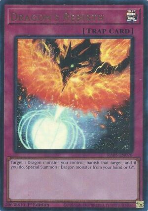 Dragon's Rebirth (Ultra Rare) - RA05-EN078: Rarity Collection 5