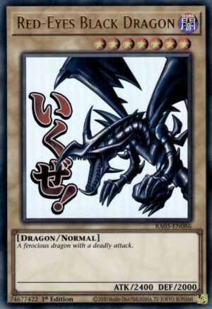 Red-Eyes Black Dragon - RA05-EN086: Rarity Collection 5