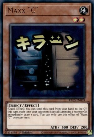 Maxx "C" - RA05-EN089: Rarity Collection 5