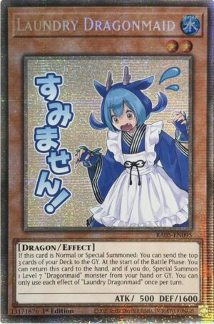Laundry Dragonmaid (Starlight Rare) - RA05-EN095: Rarity Collection 5