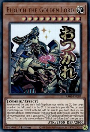 Eldlich the Golden Lord - RA05-EN097: Rarity Collection 5