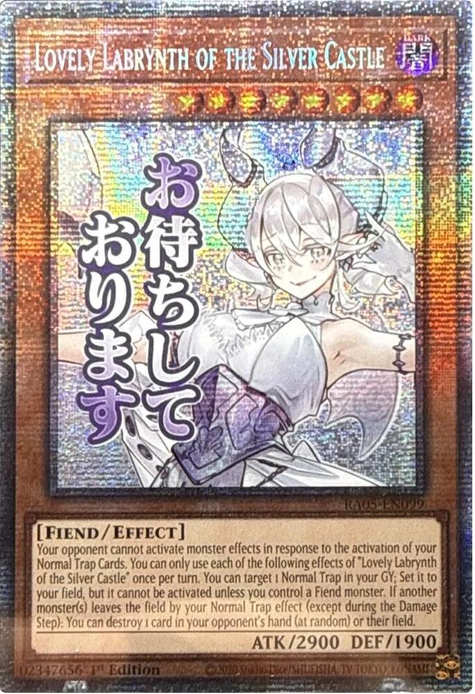Lovely Labrynth of the Silver Castle (Starlight Rare) - RA05-EN099: Rarity Collection 5