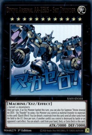 Divine Arsenal AA-ZEUS - Sky Thunder - RA05-EN103: Rarity Collection 5