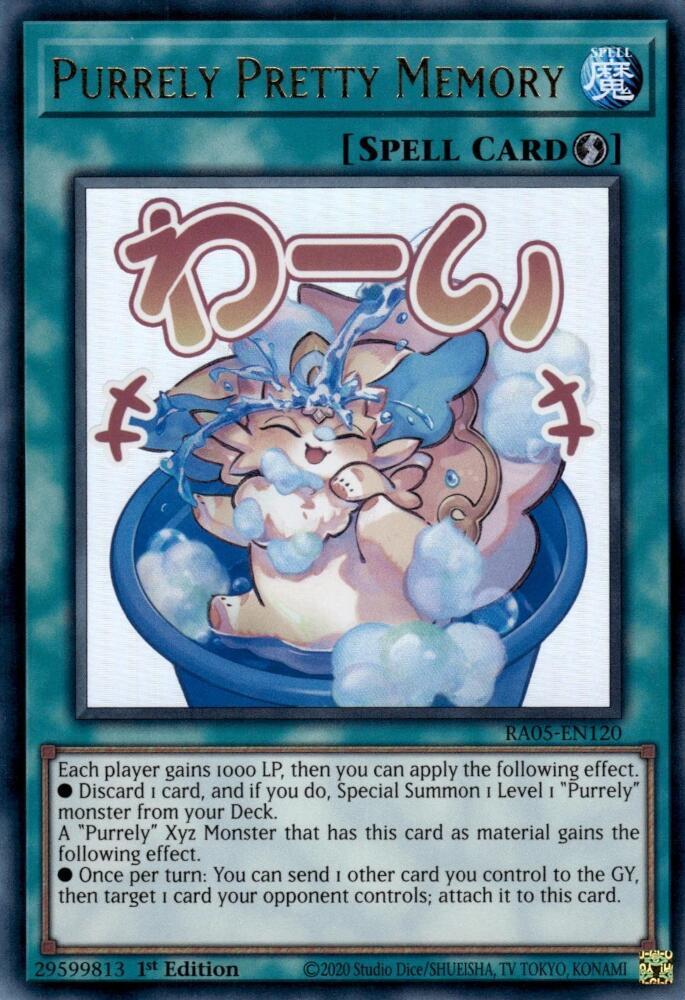 Purrely Pretty Memory - RA05-EN120: Rarity Collection 5