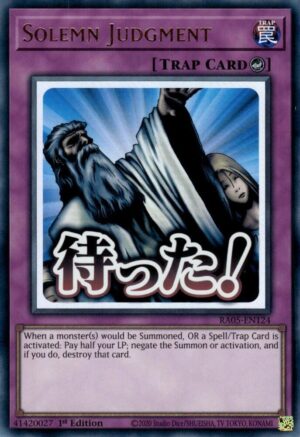 Solemn Judgment - RA05-EN124: Rarity Collection 5