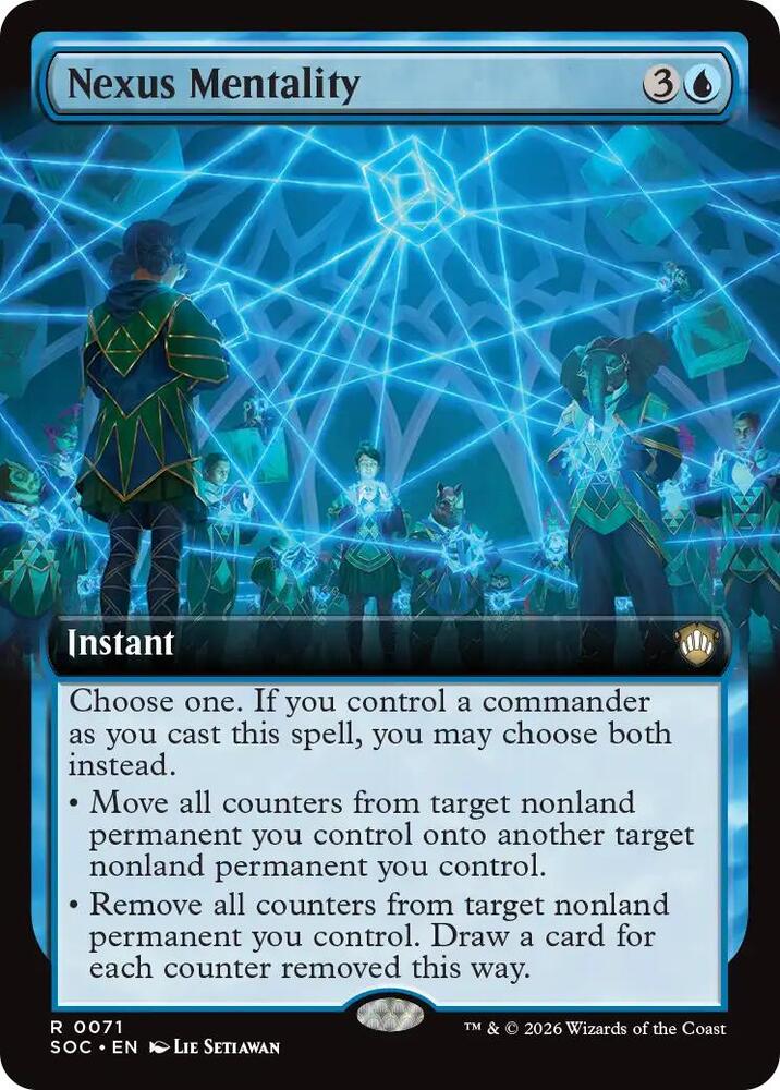 Nexus Mentality (Extended Art) - 71: Commander: Secrets of Strixhaven