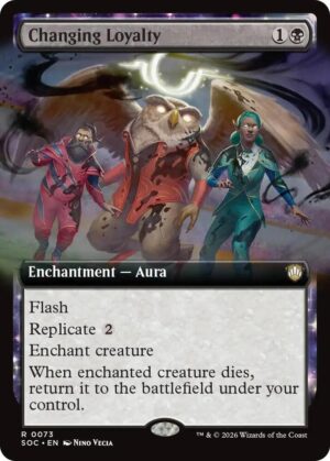 Changing Loyalty (Extended Art) - 73: Commander: Secrets of Strixhaven