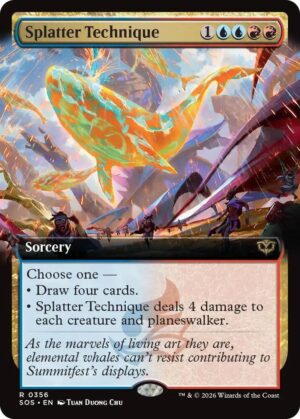 Splatter Technique (Extended Art) - 356: Secrets of Strixhaven