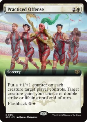 Practiced Offense (Extended Art) - 313: Secrets of Strixhaven