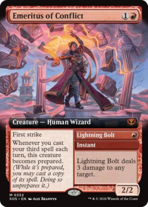 Emeritus of Conflict (Extended Art) - 332: Secrets of Strixhaven
