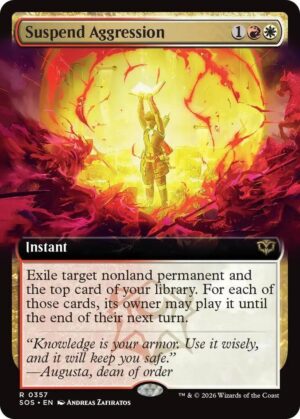 Suspend Aggression (Extended Art) - 357: Secrets of Strixhaven