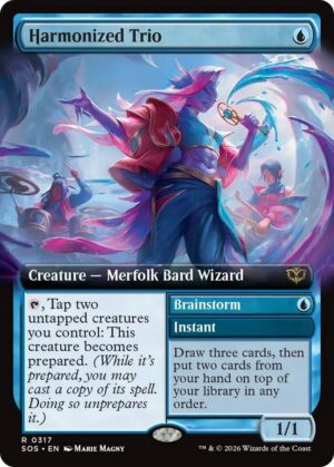 Harmonized Trio (Extended Art) - 317: Secrets of Strixhaven