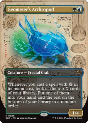 Geometer's Arthropod (Borderless) - 300: Secrets of Strixhaven