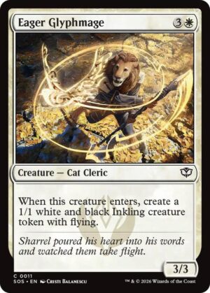 Eager Glyphmage - 11: Secrets of Strixhaven