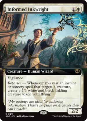 Informed Inkwright (Extended Art) - 311: Secrets of Strixhaven