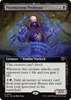Postmortem Professor (Extended Art) - 327: Secrets of Strixhaven