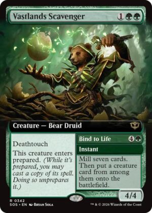 Vastlands Scavenger (Extended Art) - 342: Secrets of Strixhaven