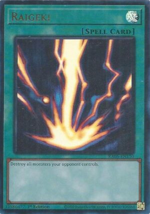 Raigeki (Ultra Rare) - RA05-EN110: Rarity Collection 5