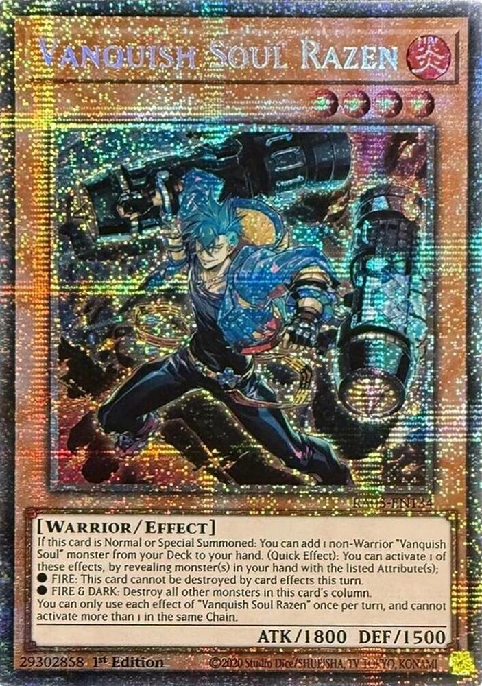 Vanquish Soul Razen (Starlight Rare) - RA05-EN134: Rarity Collection 5