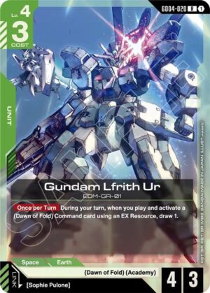 Gundam Lfrith Ur - GD04-020: Phantom Aria