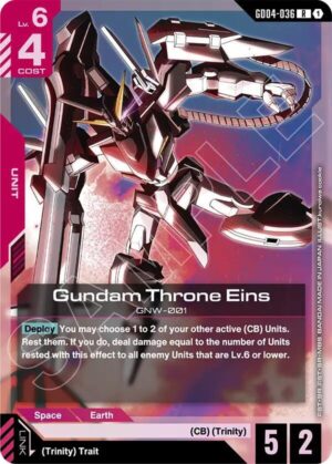 Gundam Throne Eins - GD04-036: Phantom Aria