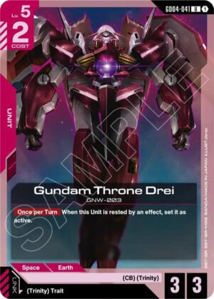 Gundam Throne Drei - GD04-041: Phantom Aria