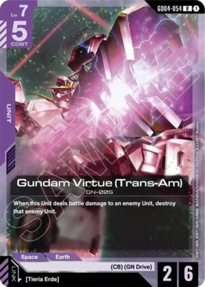 Gundam Virtue (Trans-Am) - GD04-054: Phantom Aria