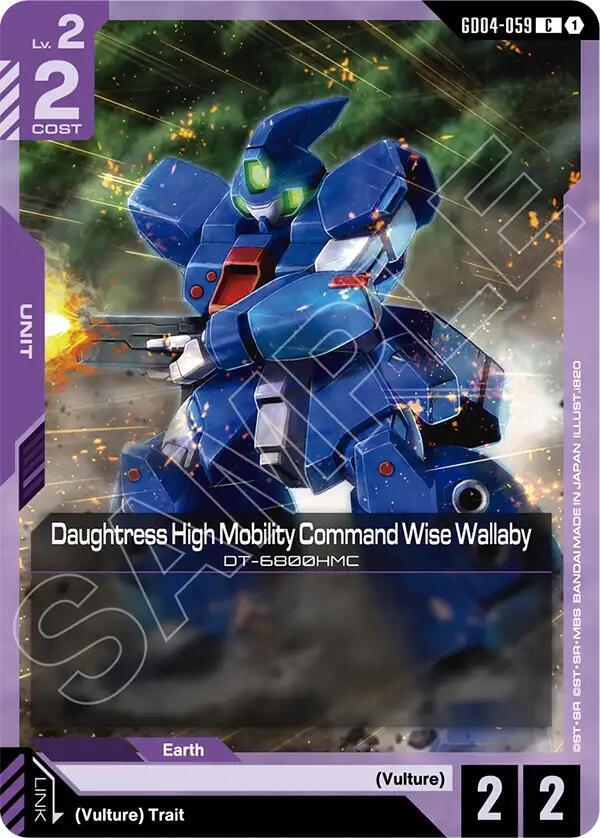 Daughtress High Mobility Command Wise Wallaby - GD04-059: Phantom Aria