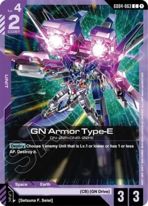 GN Armor Type-E - GD04-063: Phantom Aria