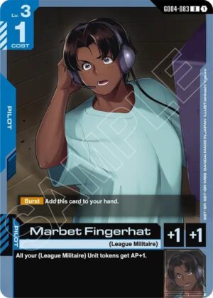 Marbet Fingerhat - GD04-083: Phantom Aria