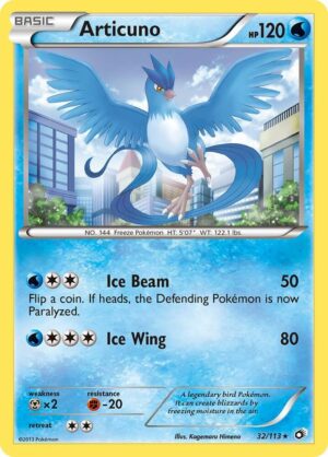 Articuno - 32/113: Legendary Treasures