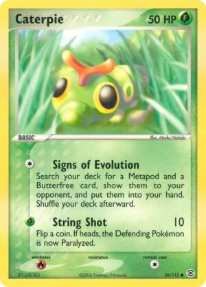 Caterpie - 56/112: FireRed & LeafGreen
