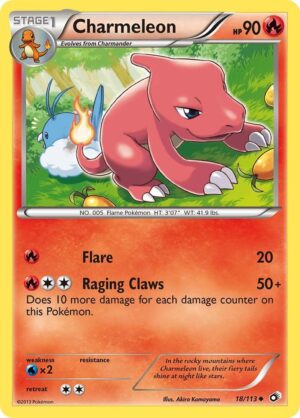 Charmeleon - 18/113: Legendary Treasures