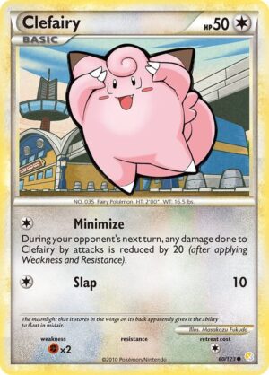 Clefairy - 60/123: HeartGold SoulSilver
