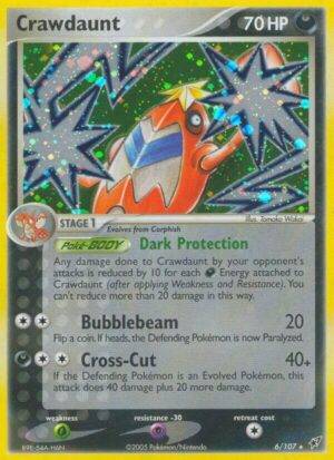 Crawdaunt - 6/107: Deoxys