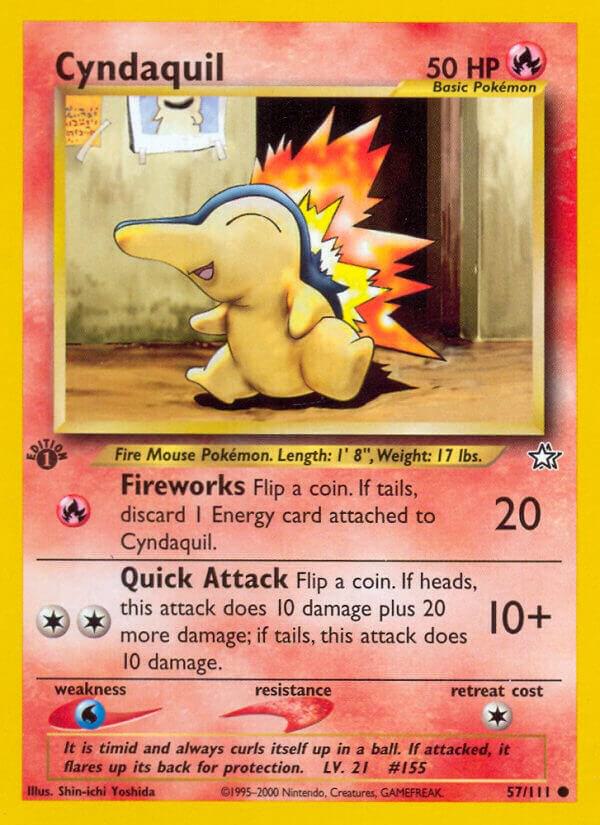 Cyndaquil (57) - 057/111: Neo Genesis (LP)