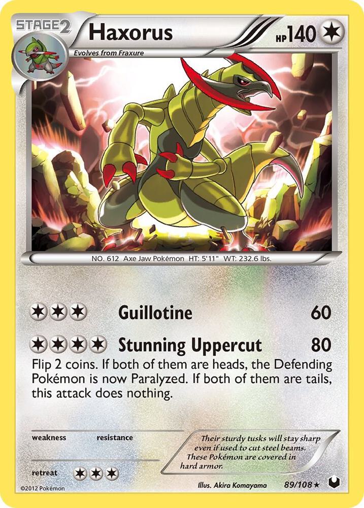 Haxorus - 89/108: Dark Explorers