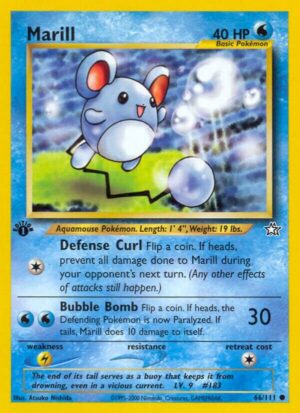 Marill - 066/111: Neo Genesis