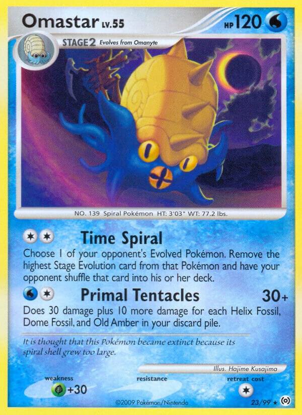 Omastar - 23/99: Arceus