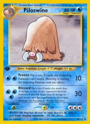 Piloswine - 044/111: Neo Genesis (LP)