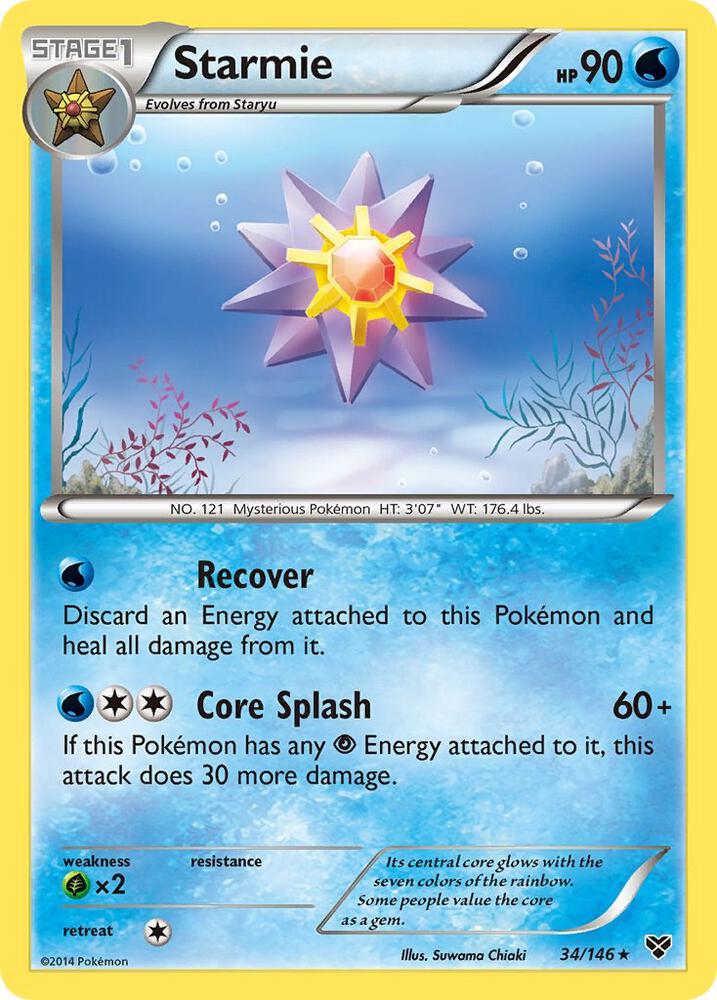Starmie - 34/146: XY Base Set