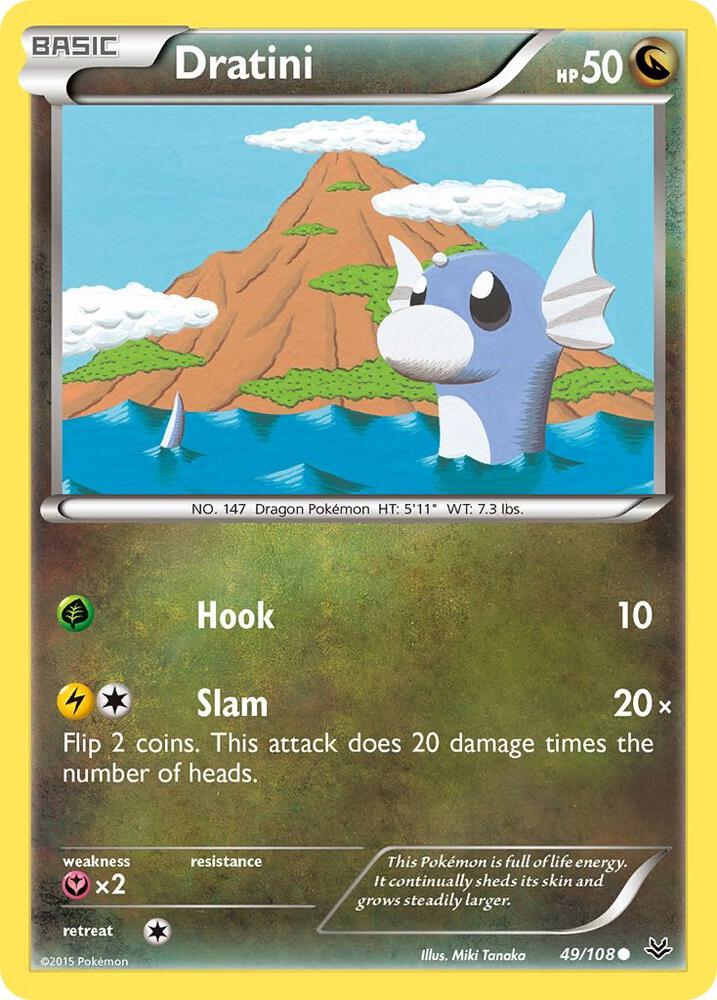 Dratini - 49/108: XY - Roaring Skies (MP)